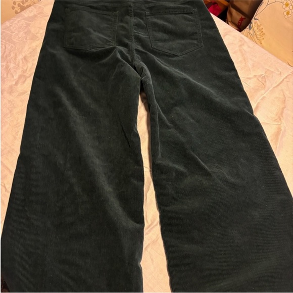Gap teal wide leg corduroy size 16. NWOT - Picture 2 of 7